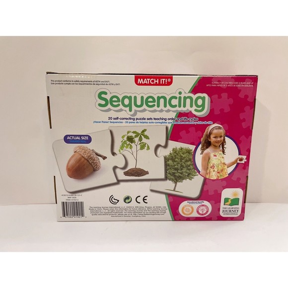 Match It! Sequencing Puzzle - Ages 3+ - Picture 2 of 2